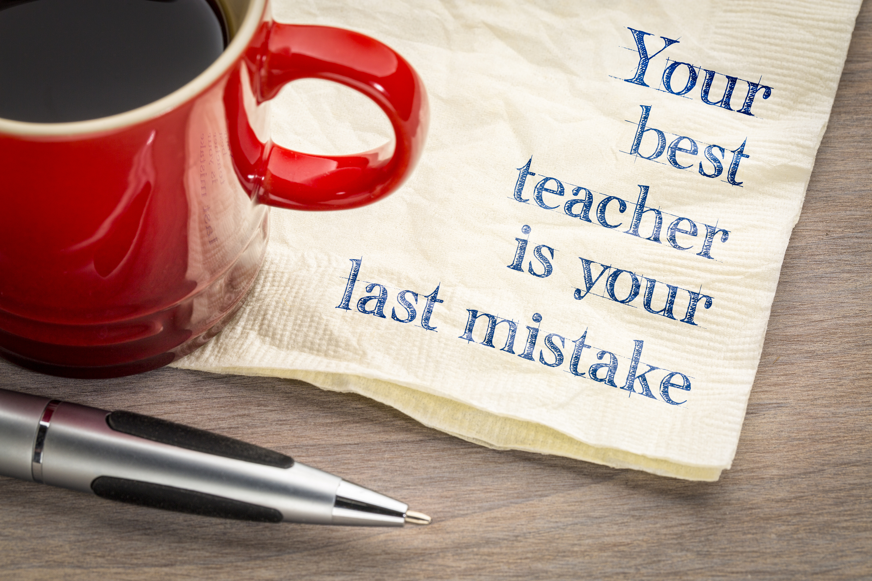 Resultado de imagen de mistakes are the best teacher